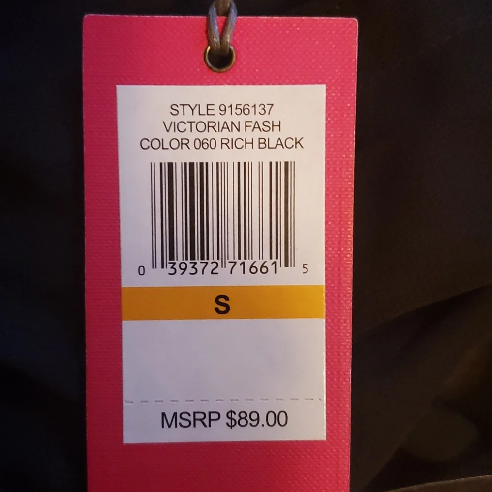 Vince Camuto Black V Neck top - Picture 8 of 9